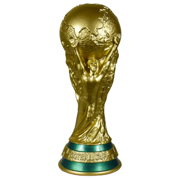 Toystop World Cup Trophy, Gold, Football Decoration