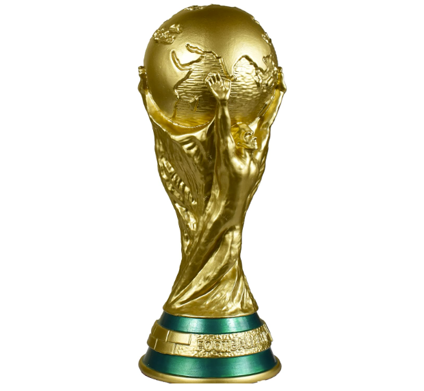 Toystop World Cup Trophy, Gold, Football Decoration