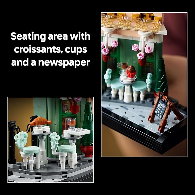Toystop French Café Paris Building Kit - DIY Set for Adults