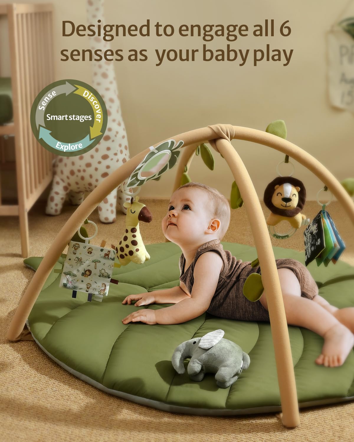 Blissful Diary Baby Play Gym & Activity Mat