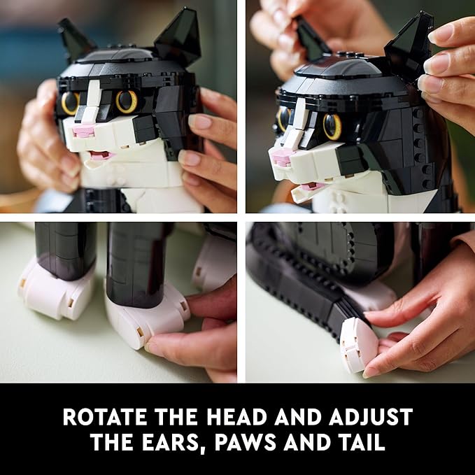 Toystop Ideas Tuxedo Cat - Building Sets for Adults