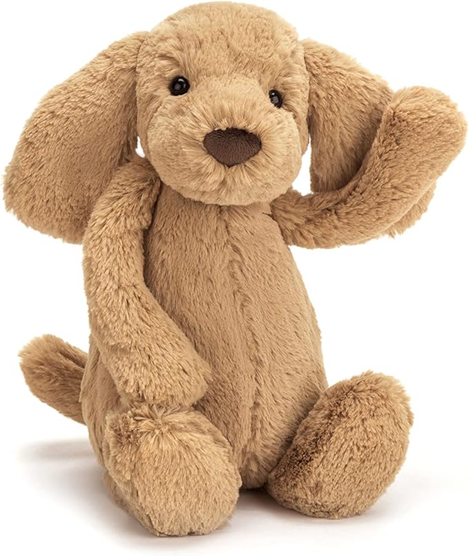 Bashful Toffee Puppy Stuffed Animal