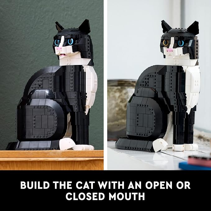 Toystop Ideas Tuxedo Cat - Building Sets for Adults