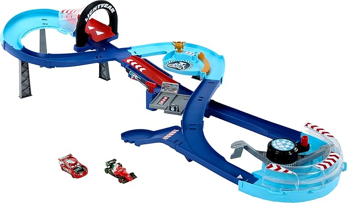 Cars Playset with 2 Toy Cars