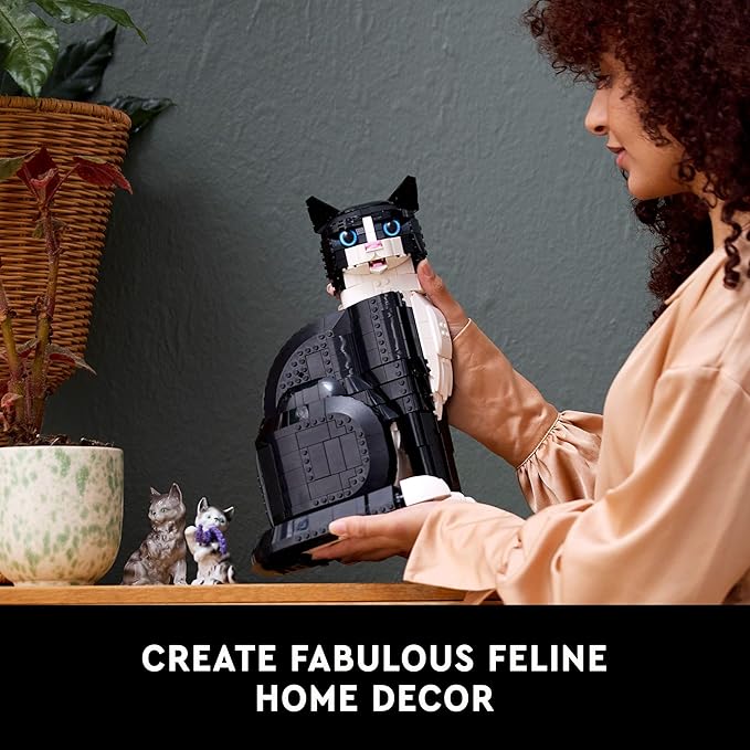 Toystop Ideas Tuxedo Cat - Building Sets for Adults
