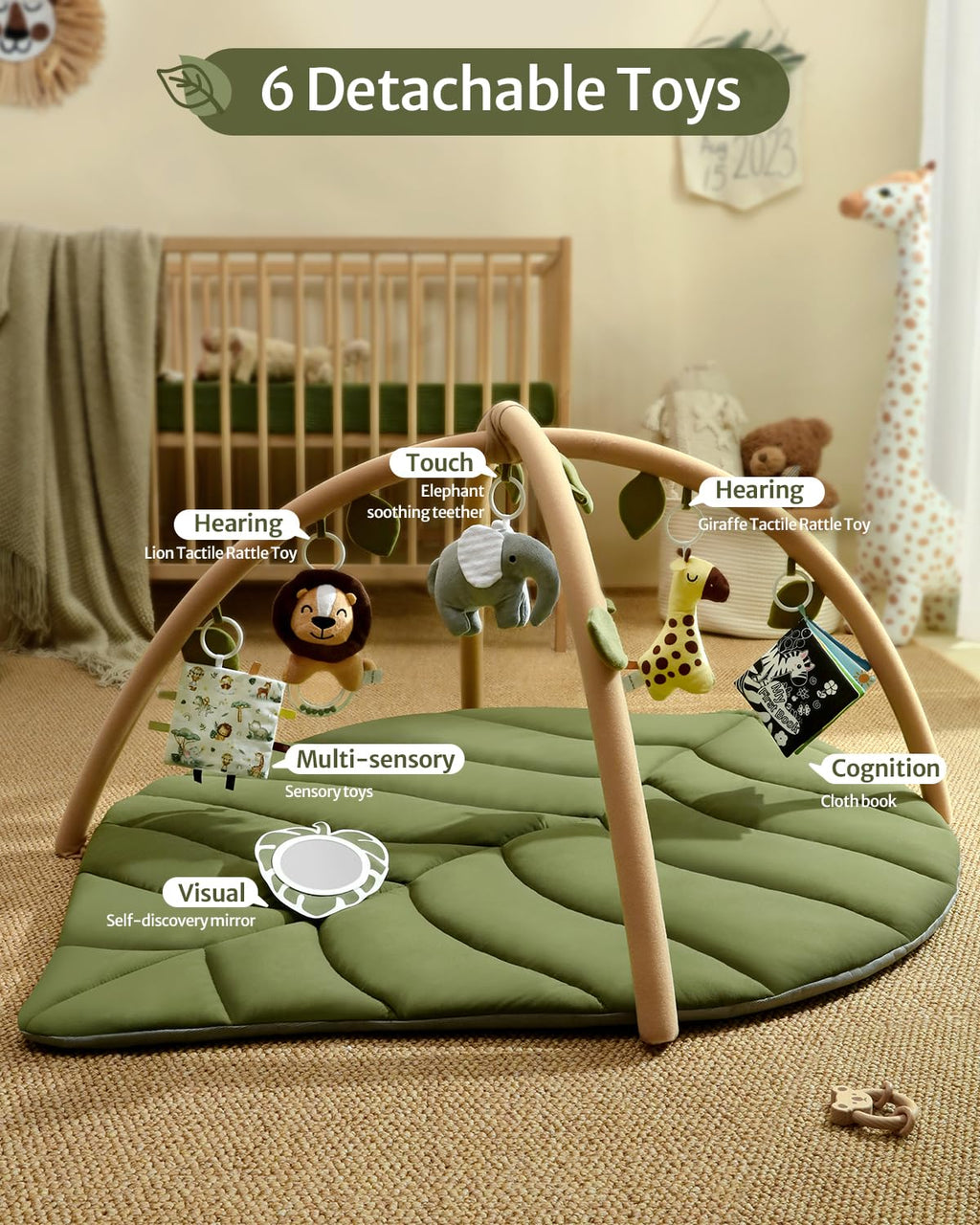 Blissful Diary Baby Play Gym & Activity Mat