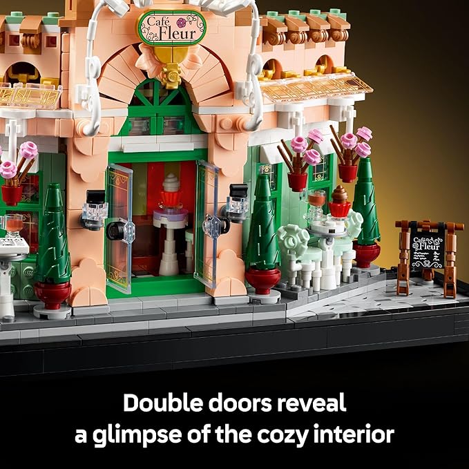 Toystop French Café Paris Building Kit - DIY Set for Adults