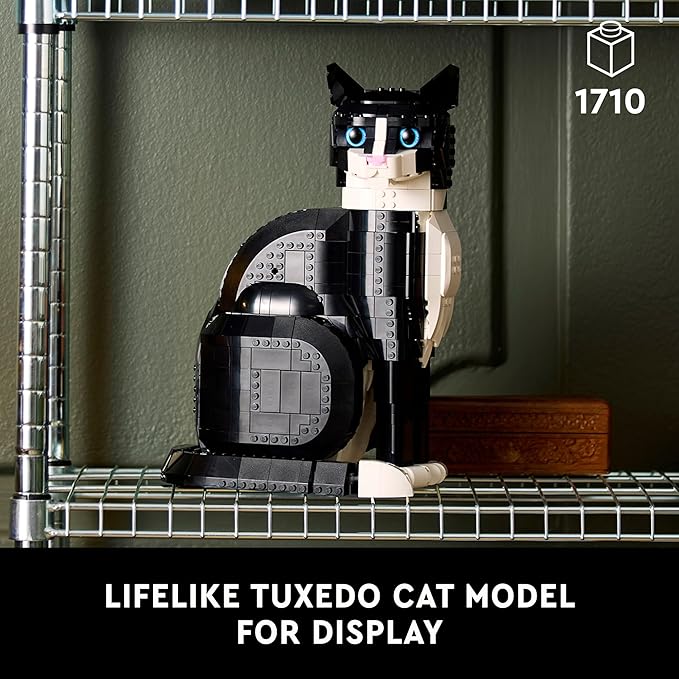 Toystop Ideas Tuxedo Cat - Building Sets for Adults