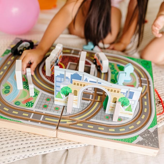 Wooden, 4 Rescue Vehicles for Toddlers
