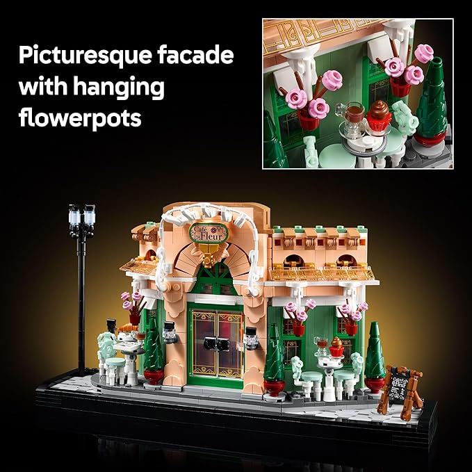 Toystop French Café Paris Building Kit - DIY Set for Adults